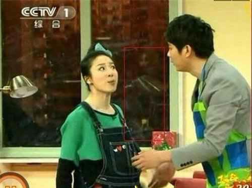 2015春晚小孩灵异事件