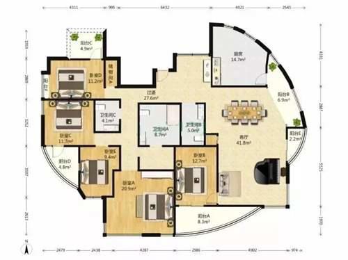 那些年见过的奇葩户型 一般人还真不敢住