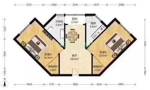 那些年见过的奇葩户型 一般人还真不敢住