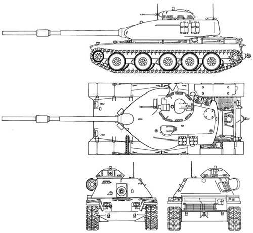 美国中坦的崛起 T95中型坦克