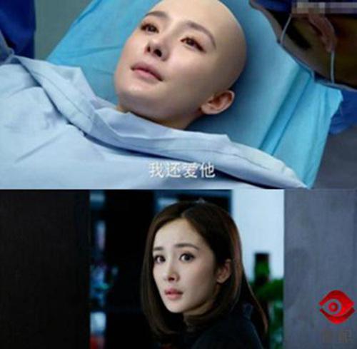 电视剧女明星剃光头 真的把头剃光吗?