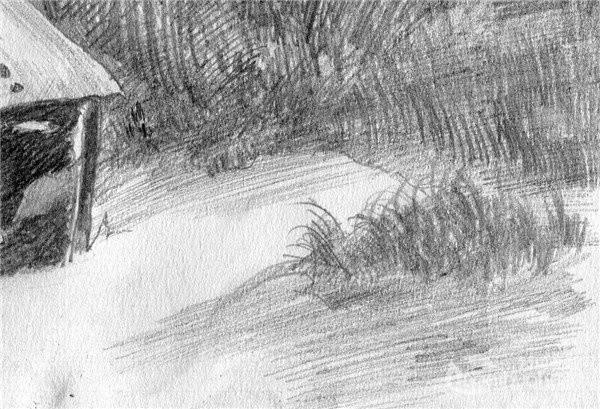 素描教程 风景画