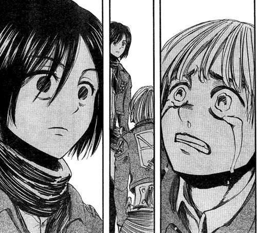 剧透慎入 進擊の巨人 人物分析之十 三笠阿克曼 绽放于残酷的世界