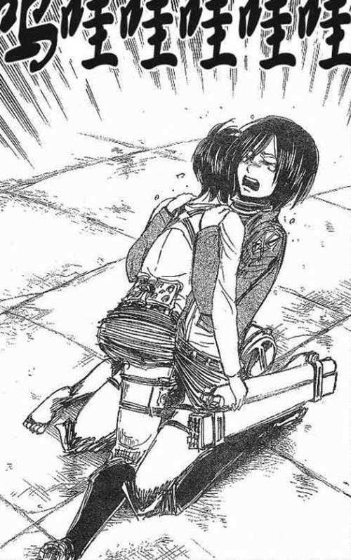 剧透慎入 進擊の巨人 人物分析之十 三笠阿克曼 绽放于残酷的世界