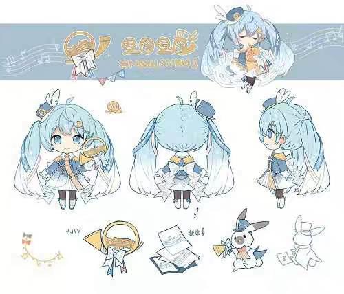 2020的雪初音官方形象出炉啦
