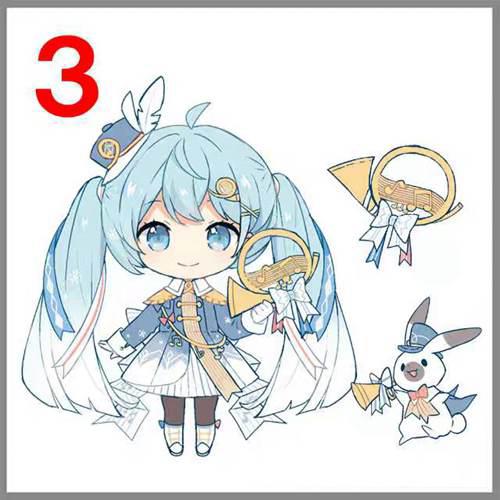 2020的雪初音官方形象出炉啦