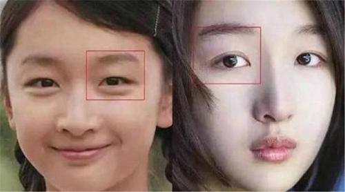 周冬雨割双眼皮了吗 周冬雨双眼皮对比照