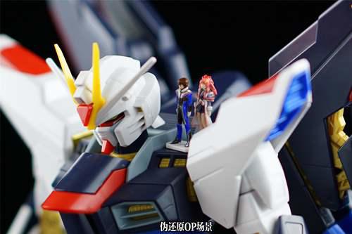评测 跨越十三年的最帅最强 MG豪华版强袭自由高达FullBurstMode