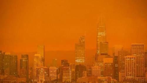 美俄勒冈州爆发史上最严重山火