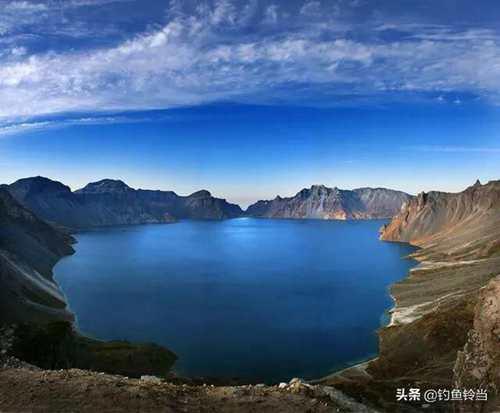长白山天池火山