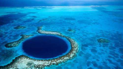 世界十大地理系列 伯利兹大蓝洞