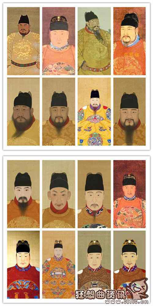 明朝皇帝的继承列表