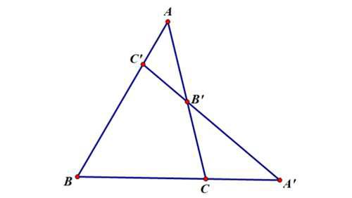 梅涅劳斯定理的三种证明方法