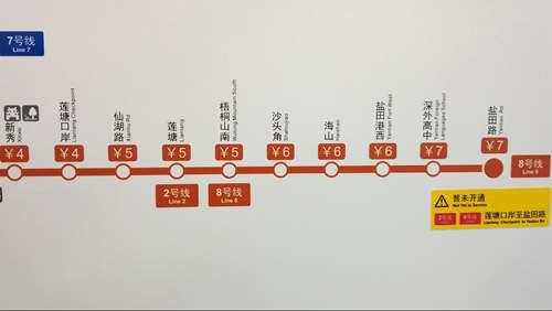 深圳地铁8号线开通后2号线与8号线的未来