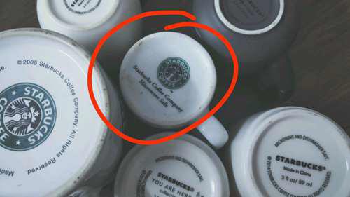 如何鉴别星巴克 真假 杯子