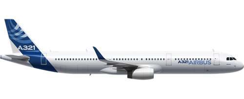 科普Airbus空中客车商用飞机A320CEO家族 A321