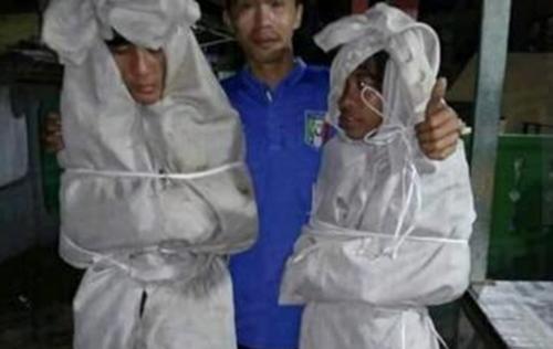 扮鬼吓人罚睡墓地是怎么回事