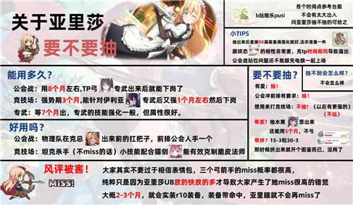 公主连结 亚里沙简单介绍