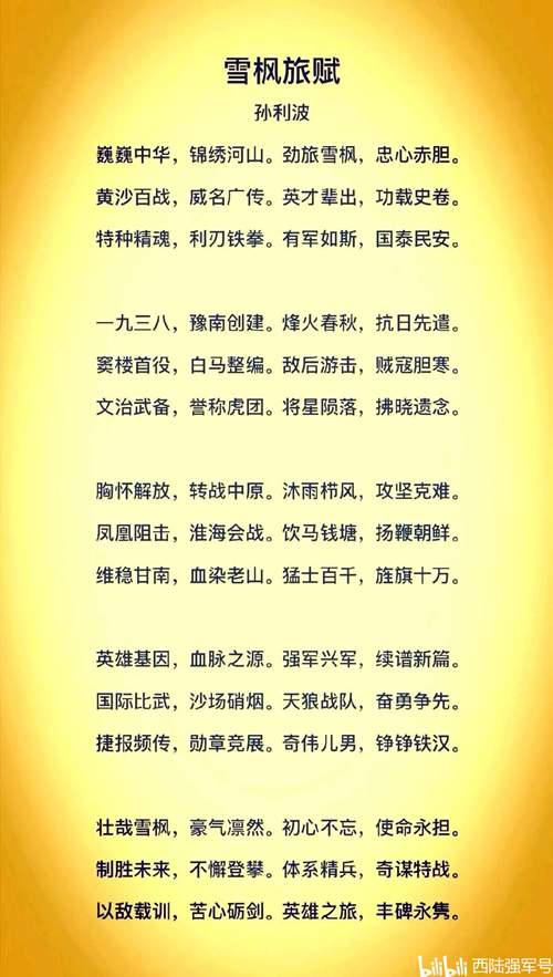 中国最强特种部队 雪枫旅赋