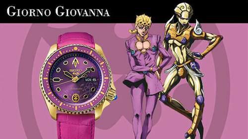 JOJO5部精工 SEIKO 联动手表 共8款每种限量1000个