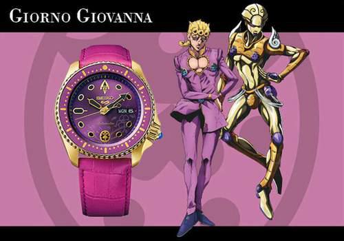 JOJO5部精工 SEIKO 联动手表 共8款每种限量1000个