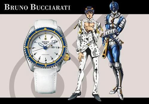 JOJO5部精工 SEIKO 联动手表 共8款每种限量1000个
