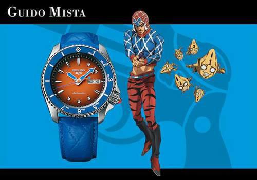 JOJO5部精工 SEIKO 联动手表 共8款每种限量1000个