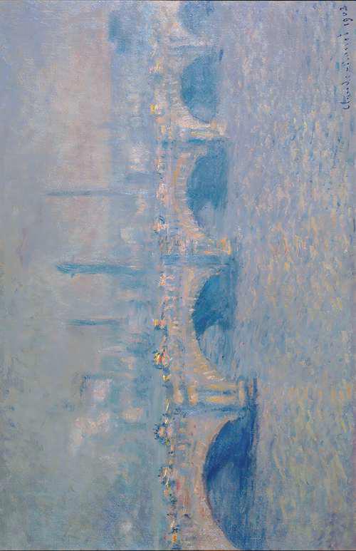印象派大师莫奈作品欣赏 滑铁卢大桥