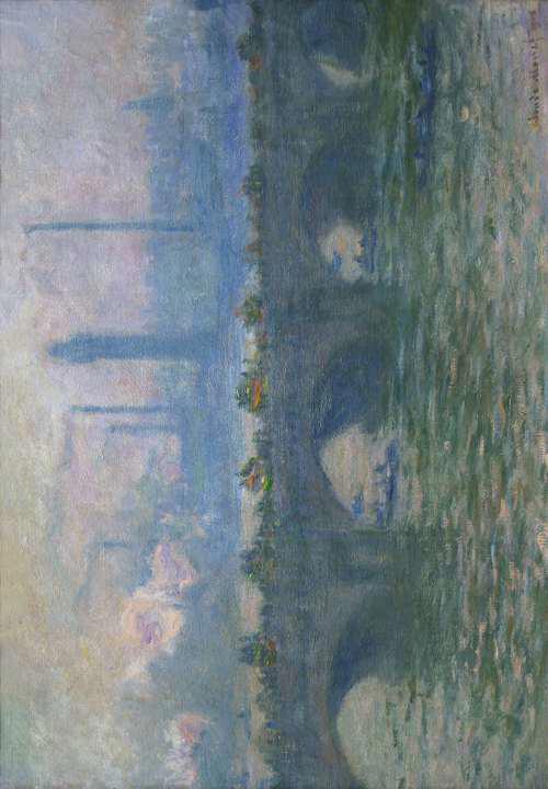 印象派大师莫奈作品欣赏 滑铁卢大桥