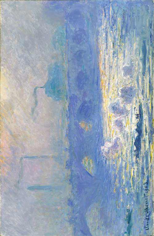 印象派大师莫奈作品欣赏 滑铁卢大桥