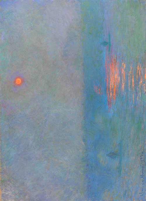 印象派大师莫奈作品欣赏 滑铁卢大桥