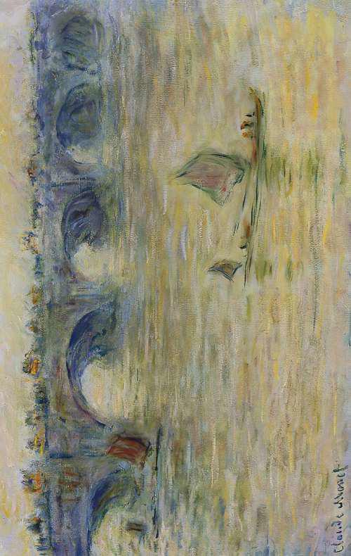 印象派大师莫奈作品欣赏 滑铁卢大桥