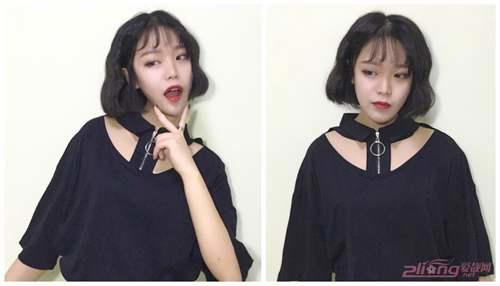 女中短发烫发发型尽显气质甜美范