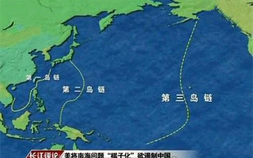 位于第一岛链的国家有几个