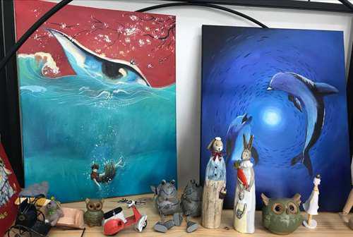 如何画出简单又出效果的丙烯画 大量临摹素材分享