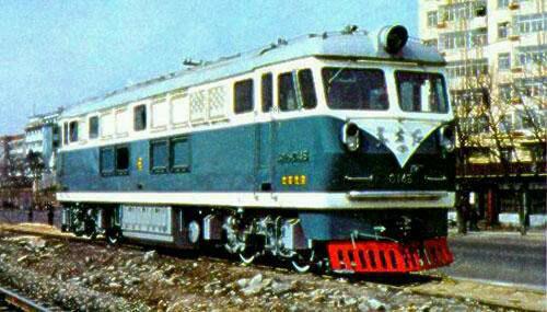 经典内燃机车东方红