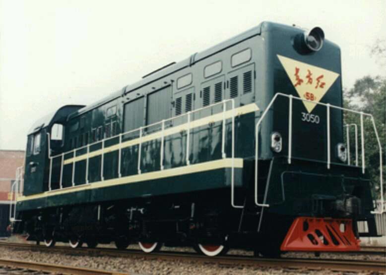 经典内燃机车东方红