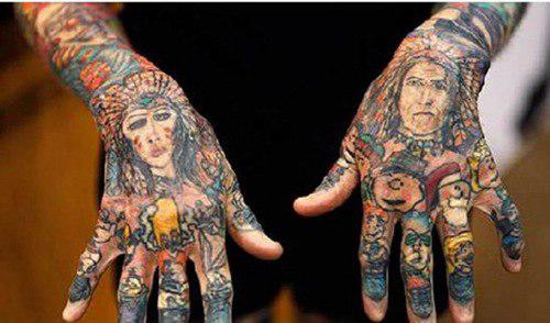 世界上纹身最多的女性