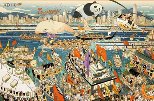 中国优秀插画师倪传婧 几乎拿完美国插画届所有奖项