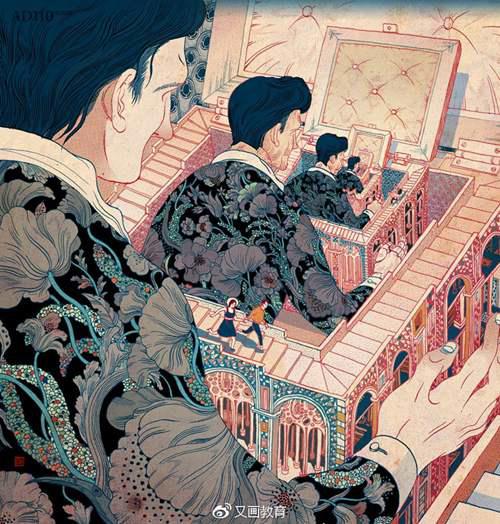 中国优秀插画师倪传婧 几乎拿完美国插画届所有奖项