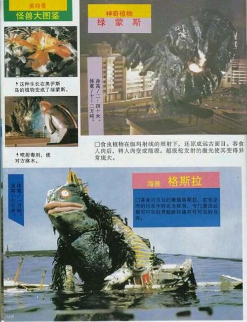 昭和初代奥特曼篇怪兽大全