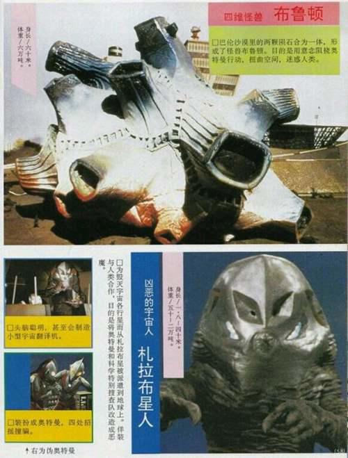昭和初代奥特曼篇怪兽大全