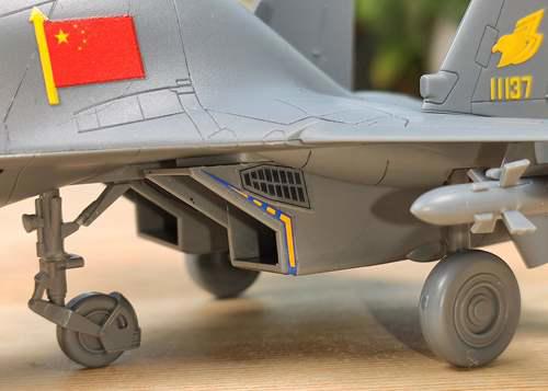 萌化后的歼11战斗机 你喜欢这款萌萌的国之利器吗