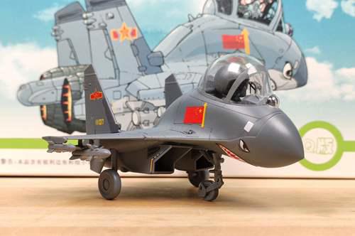 萌化后的歼11战斗机 你喜欢这款萌萌的国之利器吗