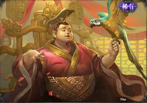 三国杀游戏的武将皮肤以及台词刘禅