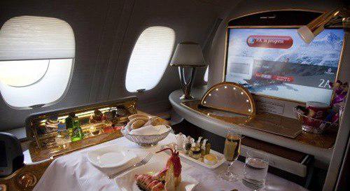 世界上最奢华的飞机头等舱