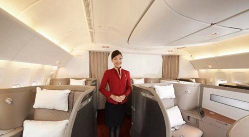 世界上最奢华的飞机头等舱