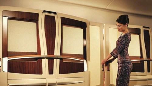 世界上最奢华的飞机头等舱