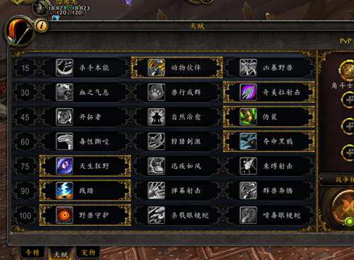 魔兽世界猎人练级天赋选择和技能详解