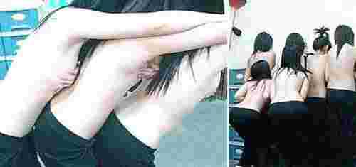 网传广东12名女中学生脱衣拍照 私拍照完整bt高清